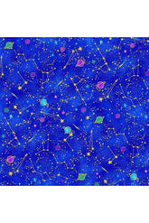 Space Galaxy Constellations: Cosmos by Timeless Treasures (Sold By 1/2 Meter)
